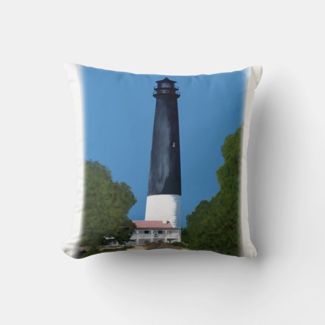 Pensacola lighthouse cushion (Front)