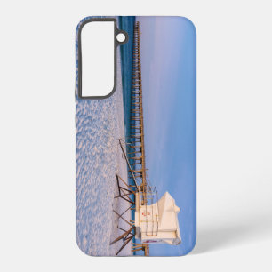 Pensacola Morning Lifeguard Stand And Pier Samsung Galaxy Case
