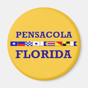 Pensacola Nautical Flag Magnet