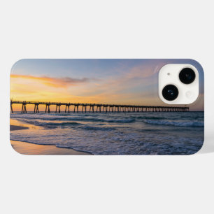 Pensacola Pier Shoreline Sunrise iPhone Case