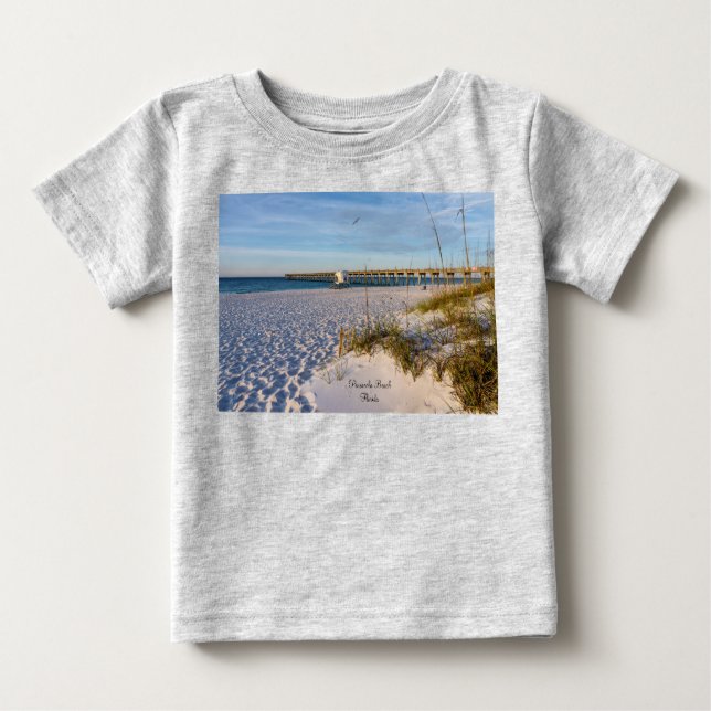Pensacola Sand Dunes Pier Morning Toddler T-shirt (Front)
