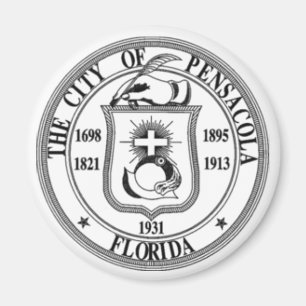 Pensacola Seal Magnet