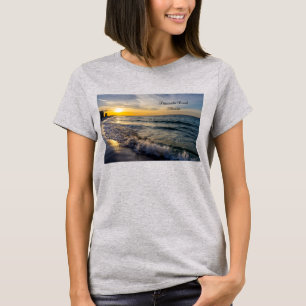 Pensacola Splashing Waves Sunrise Women's T-Shirt
