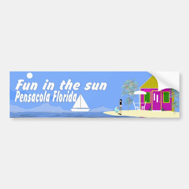 Pensacolabywebbie Bumper Sticker (Front)