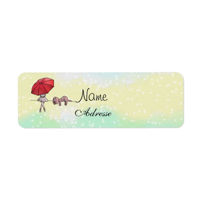 pension address sticker (Front)