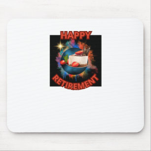 Pension Sticker  Mouse Pad