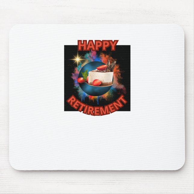 Pension Sticker  Mouse Pad (Front)