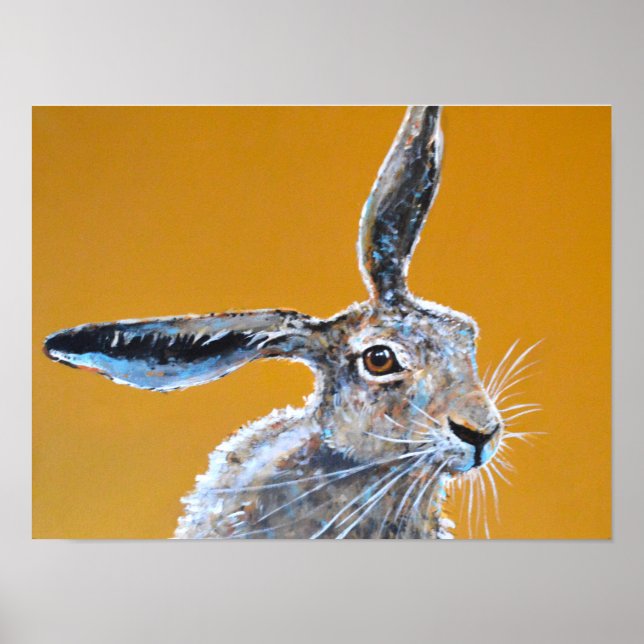 Pensive hair poster (Front)