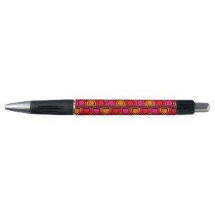 Penta Pattern - Red