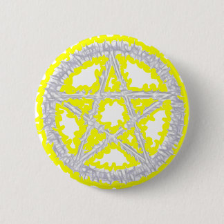 Pentacle of Air 6 Cm Round Badge