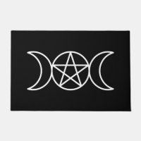 Pentacle Triple Moon Goddess