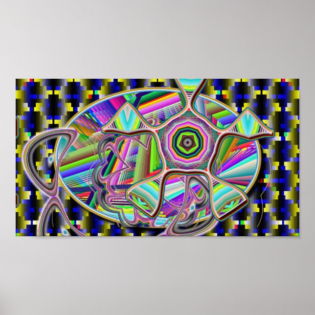 Pentagon Alien (add words) Poster (Front)