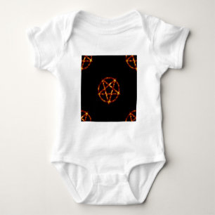 pentagram baby bodysuit
