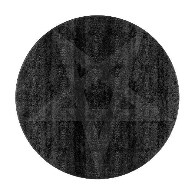 Pentagram Cutting Board (Front)