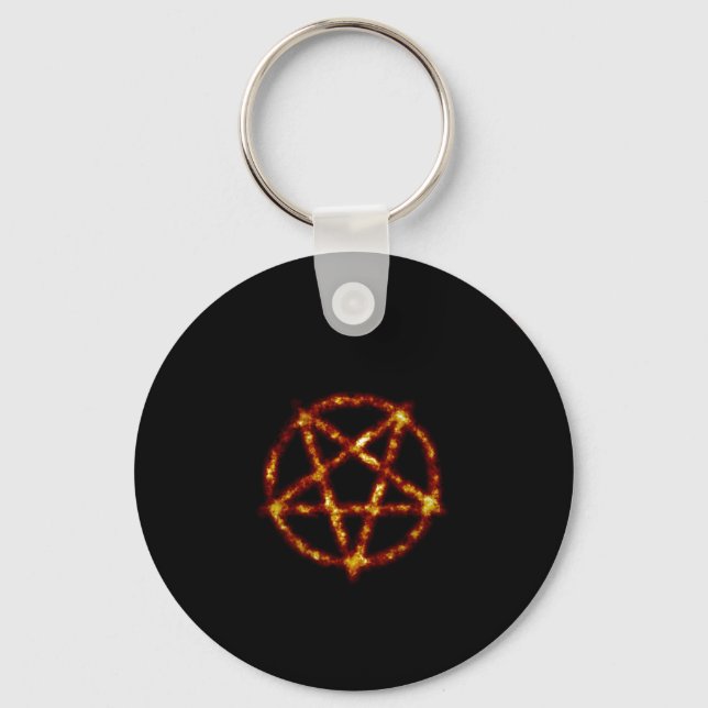 pentagram key ring (Front)