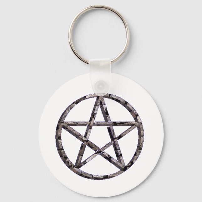 pentagram key ring (Front)