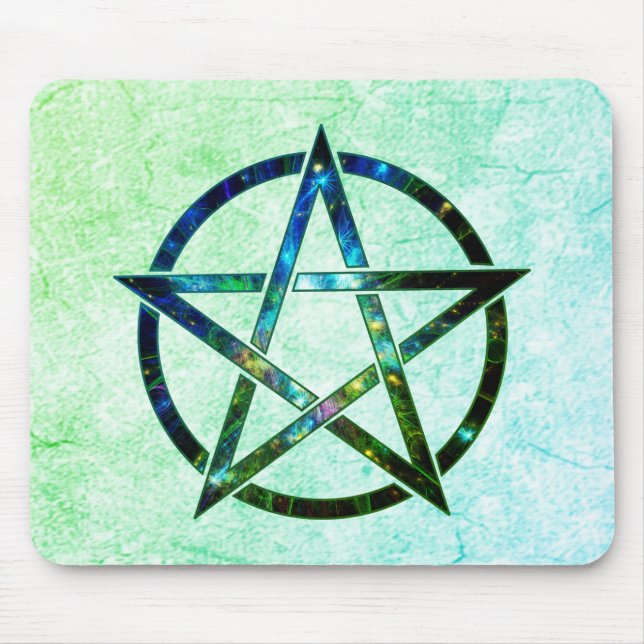 Pentagram Mouse Pad (Front)