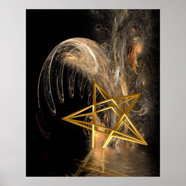 Pentagram Rising Poster (Front)