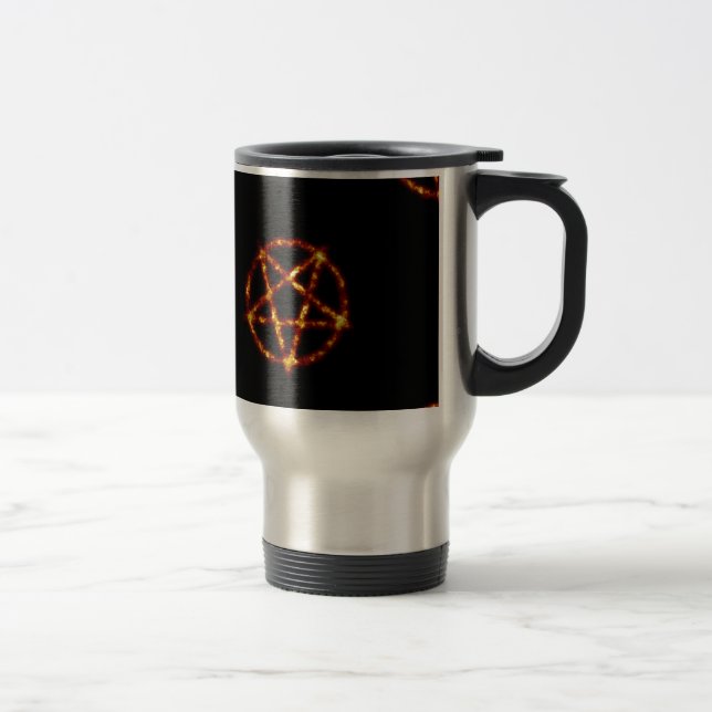 pentagram travel mug (Right)