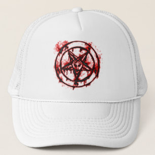 pentagram trucker hat