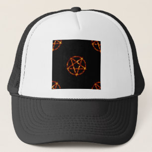 pentagram trucker hat