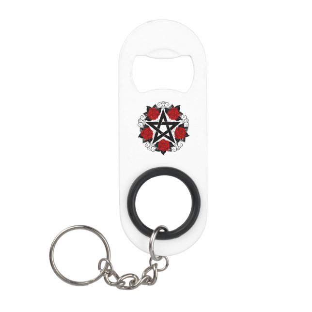 Pentagram with Red Roses (Front)