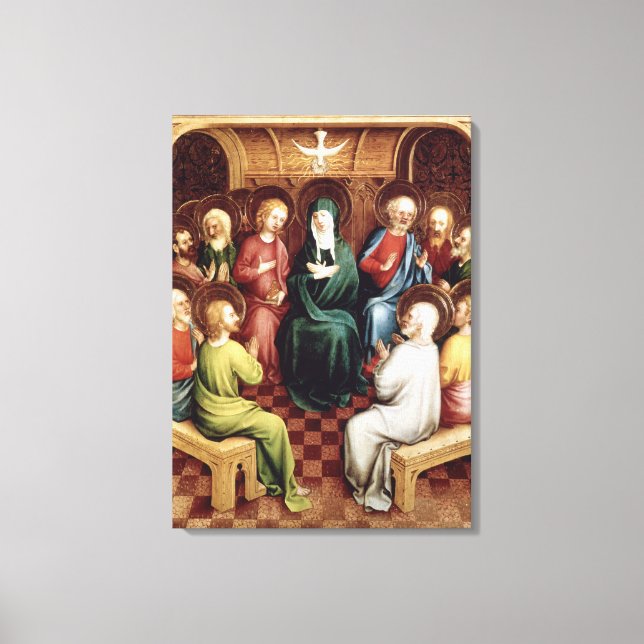 Pentecost, 1450 canvas print (Front)