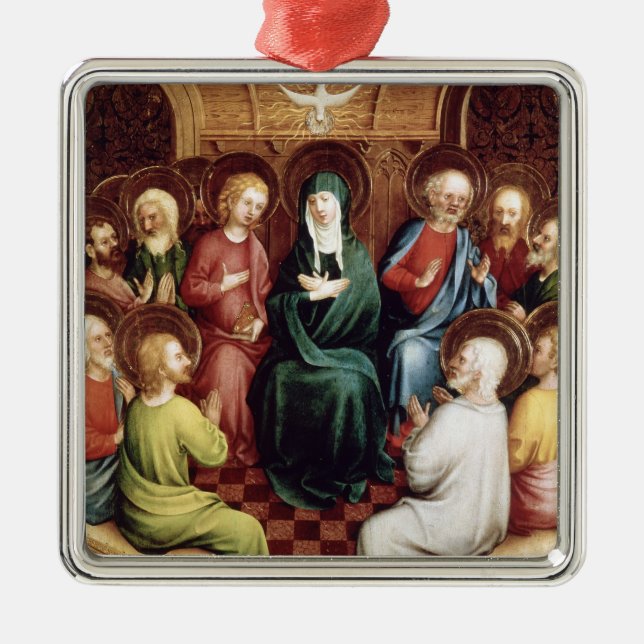 Pentecost, 1450 metal tree decoration (Front)