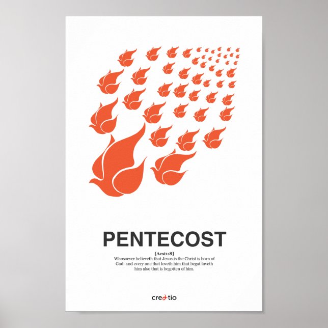 Pentecost by Sophia Poster (Front)