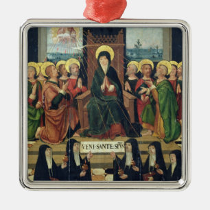 Pentecost Metal Tree Decoration