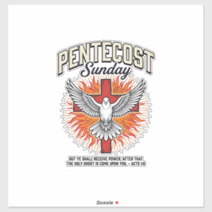 Pentecost Sunday Dove Cross Vintage Shirt