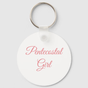 Pentecostal Girl Keychain