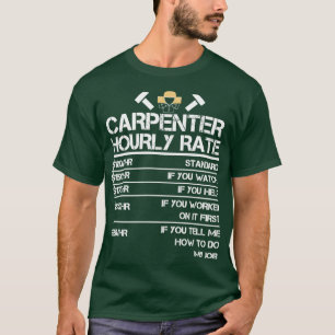 penter Hourly Rate Funny Gift for penters T-Shirt