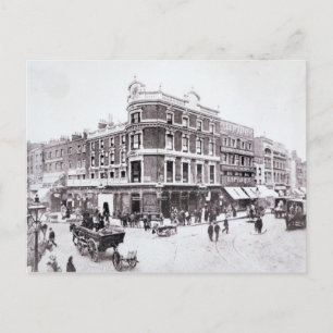 Pentonville Road scene, Islington, London Postcard
