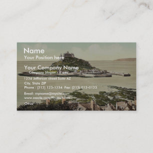 Penzance, St. Michael's Mount, Cornwall, England c Business Card