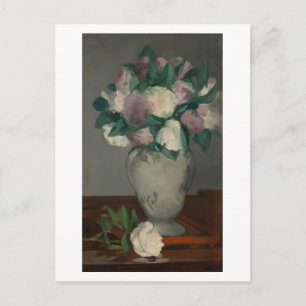 Peonies, Édouard Manet Postcard