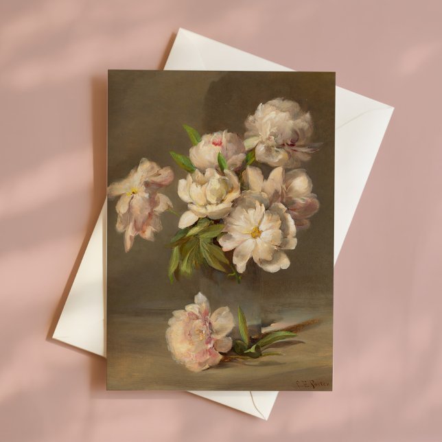 Peonies in a Vase | Charles Ethan Porter Card (Creator Uploaded)