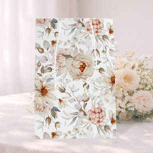 Peonies in Bloom Medium Gift Bag