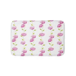 Peonies in the Orangery Bath Mat