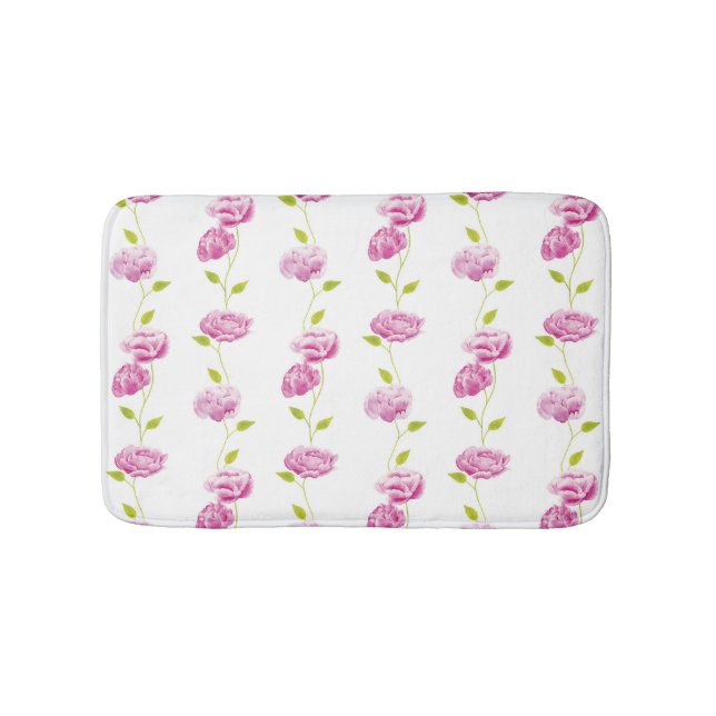 Peonies in the Orangery Bath Mat (Front)