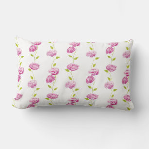 Peonies in the Orangery Lumbar Cushion