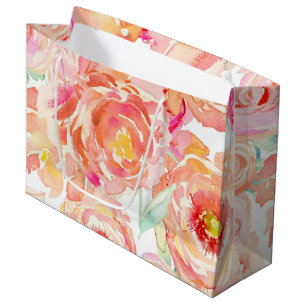 Peonies Large Gift Bag