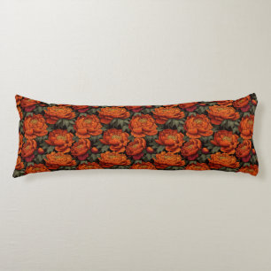 Peonies Nature Warm Interiors Timeless Bed Body Cushion