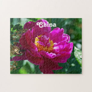 Peonies of China Jigsaw Puzzle