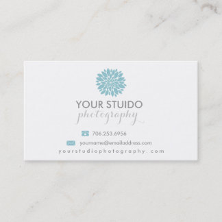 Peonies Photography Business Card | Photography