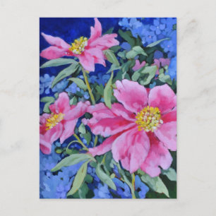 Peonies Postcard