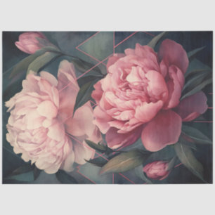Peonies Series Design 6 Tissue Paper