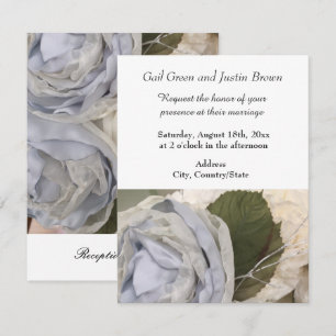 Peonies Wedding Invitation
