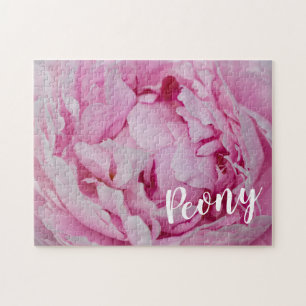 Peony Blossom Rose for flower and garden lovers Jigsaw Puzzle