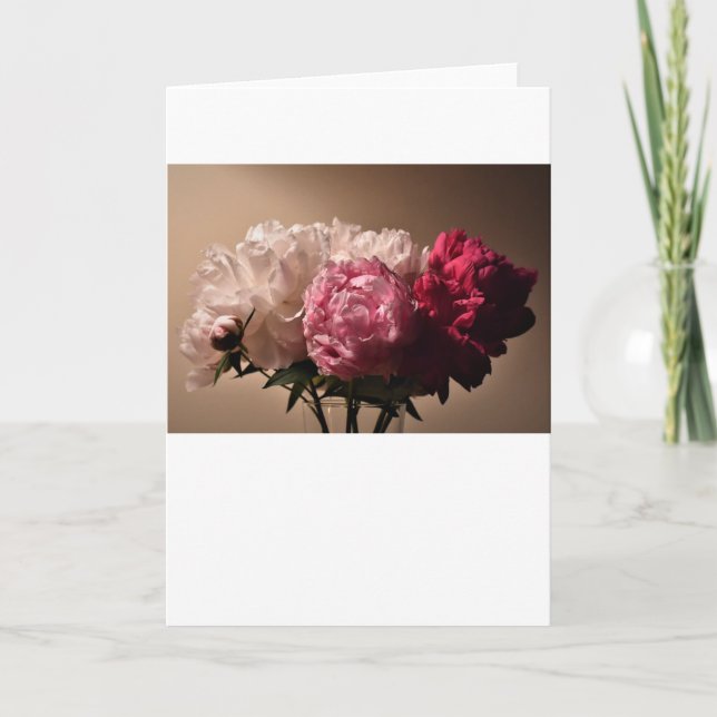 Peony, card (Front)